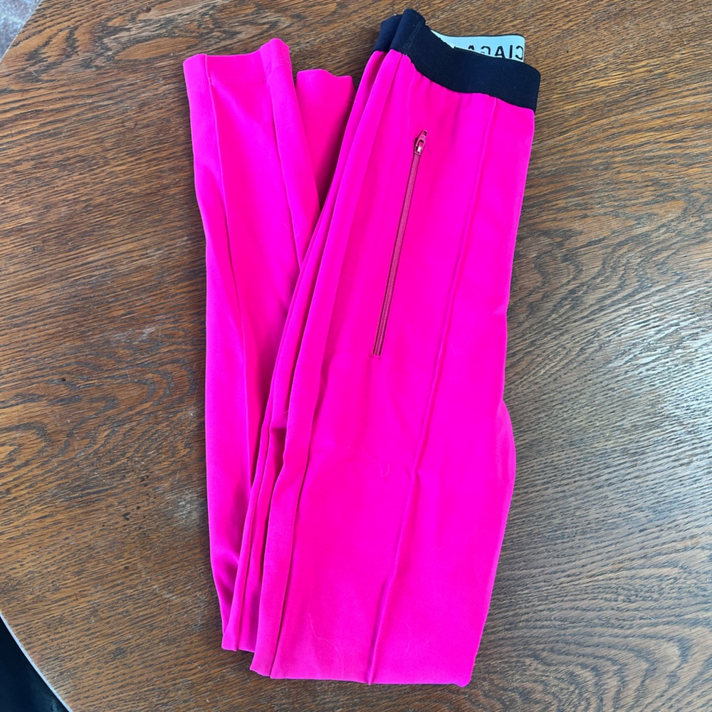 Balenciaga Hot Pink Skinny Leg Pants